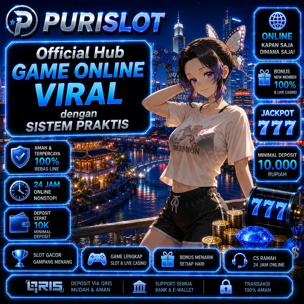 PURISLOT situs game Viral terbaru